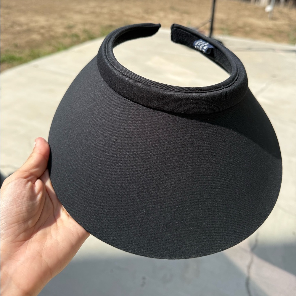 Black Sun Visor Hat